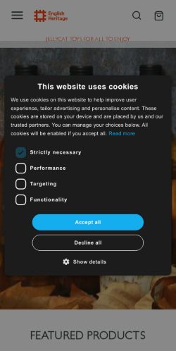Mobile page screenshot