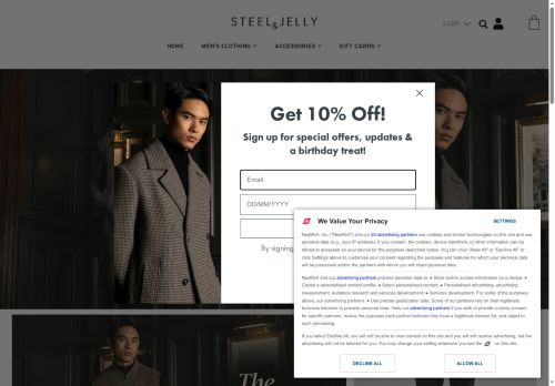 Desktop page screenshot