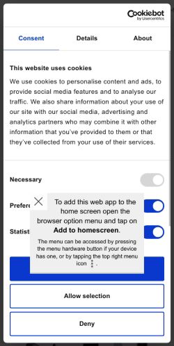Mobile page screenshot