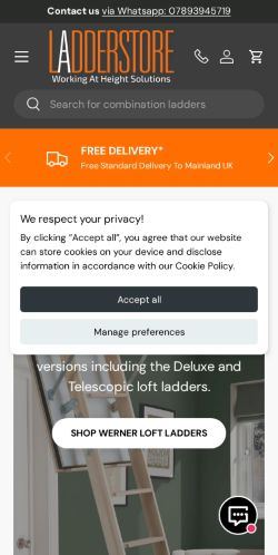 Mobile page screenshot