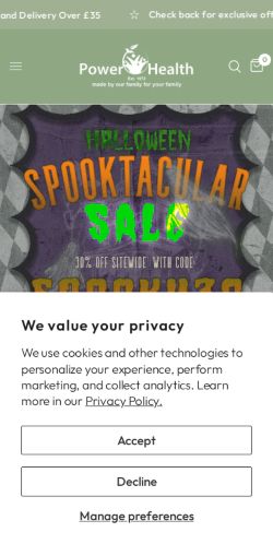 Mobile page screenshot