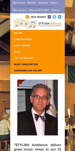 Mobile page screenshot