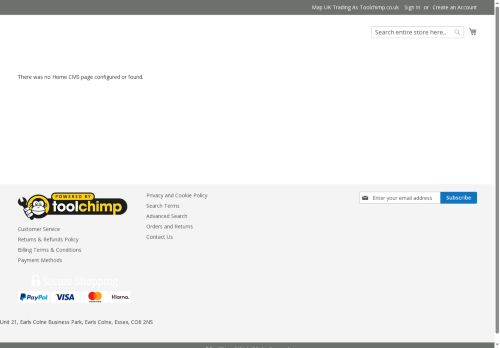 Desktop page screenshot