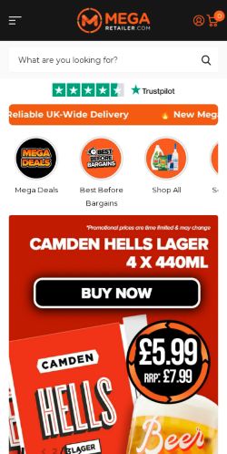 Mobile page screenshot