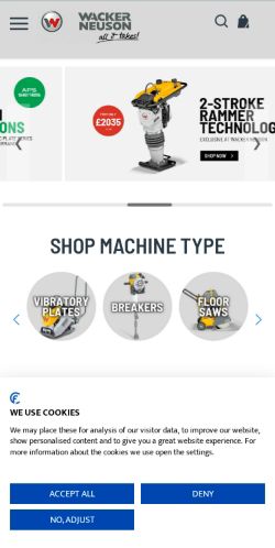 Mobile page screenshot