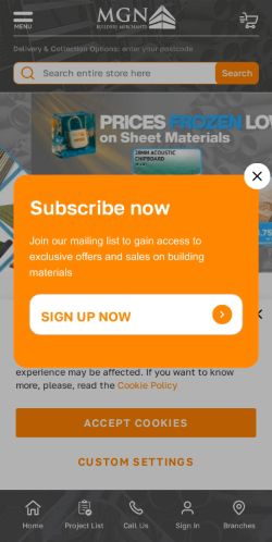 Mobile page screenshot