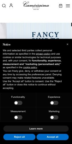 Mobile page screenshot