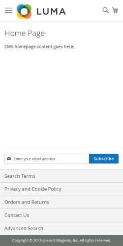 Mobile page screenshot