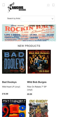 Mobile page screenshot