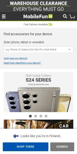 Mobile page screenshot