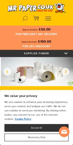 Mobile page screenshot