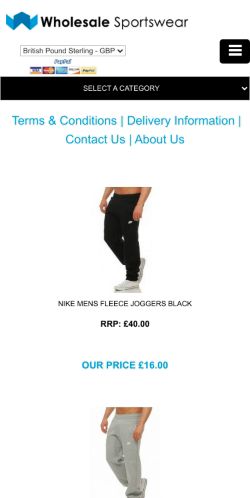 Mobile page screenshot