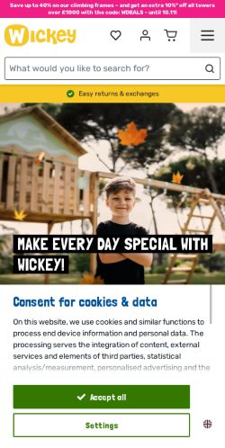 Mobile page screenshot