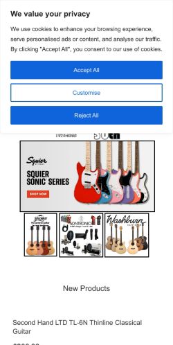 Mobile page screenshot