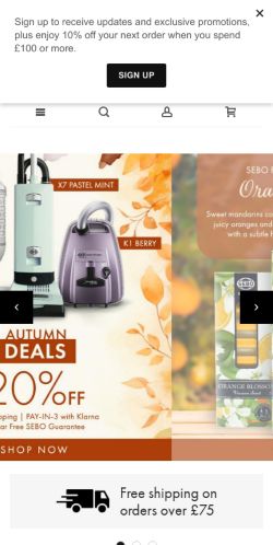 Mobile page screenshot