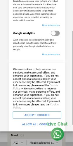 Mobile page screenshot