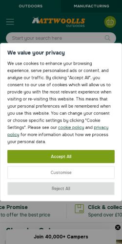 Mobile page screenshot