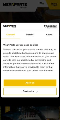 Mobile page screenshot