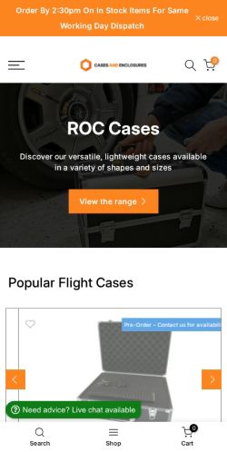 Mobile page screenshot