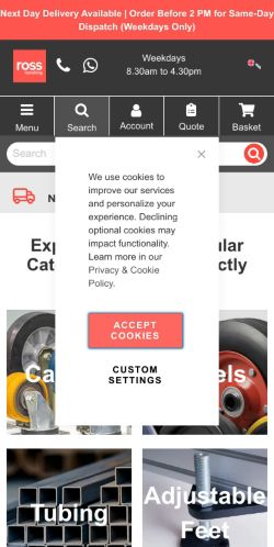 Mobile page screenshot