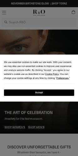 Mobile page screenshot