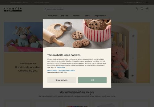 Desktop page screenshot