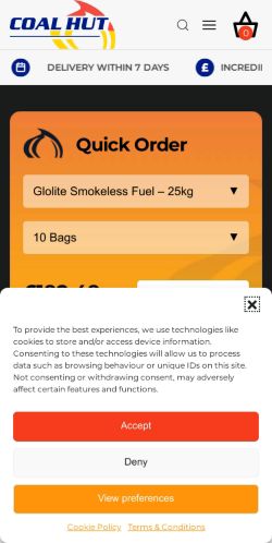 Mobile page screenshot