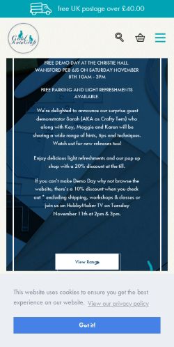 Mobile page screenshot