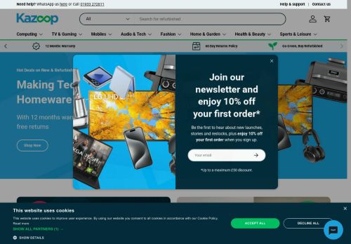 Desktop page screenshot