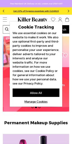 Mobile page screenshot