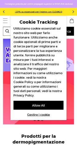 Mobile page screenshot