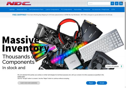 Desktop page screenshot