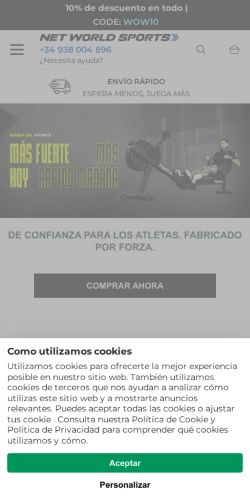 Mobile page screenshot