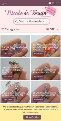 Mobile page screenshot