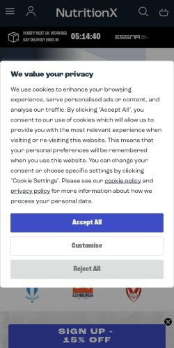 Mobile page screenshot