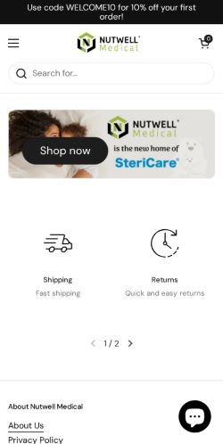 Mobile page screenshot