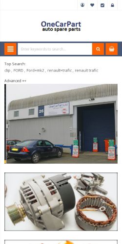 Mobile page screenshot