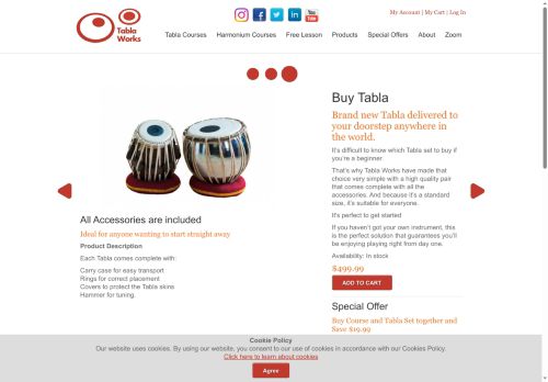 Desktop page screenshot