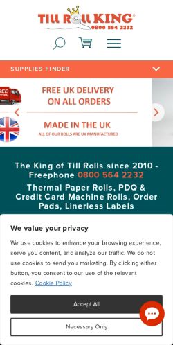 Mobile page screenshot