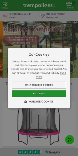 Mobile page screenshot