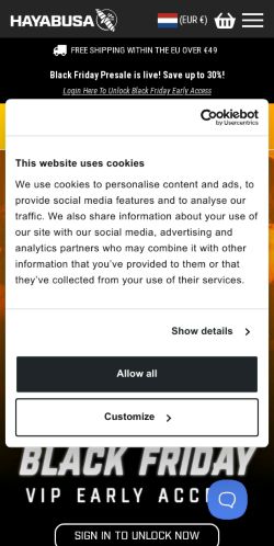 Mobile page screenshot