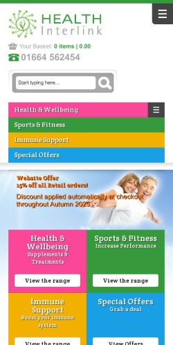 Mobile page screenshot