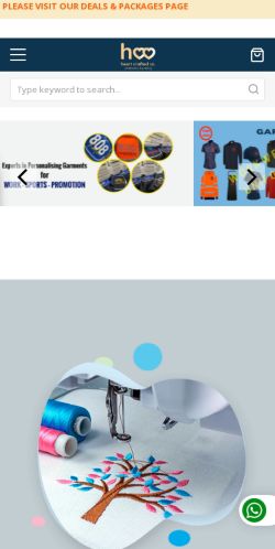 Mobile page screenshot