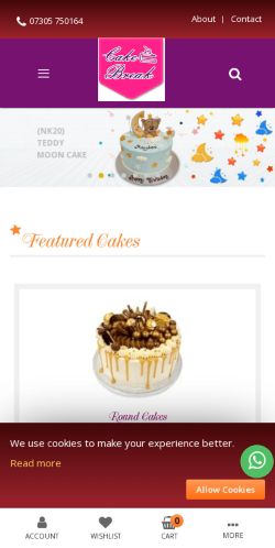 Mobile page screenshot