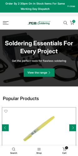 Mobile page screenshot