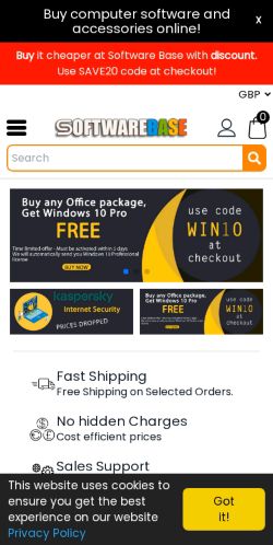 Mobile page screenshot