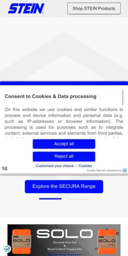 Mobile page screenshot
