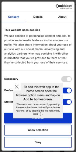 Mobile page screenshot