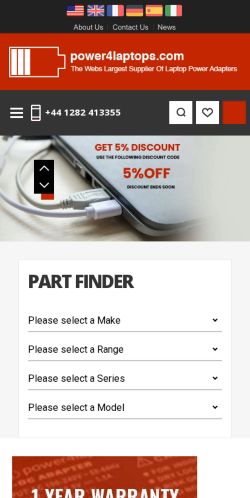 Mobile page screenshot