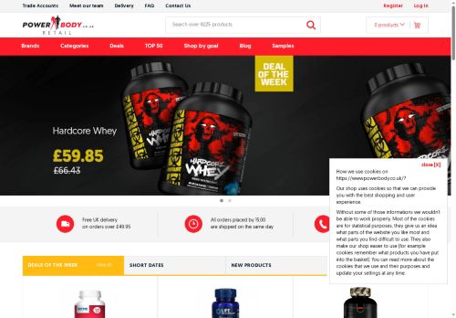 Desktop page screenshot